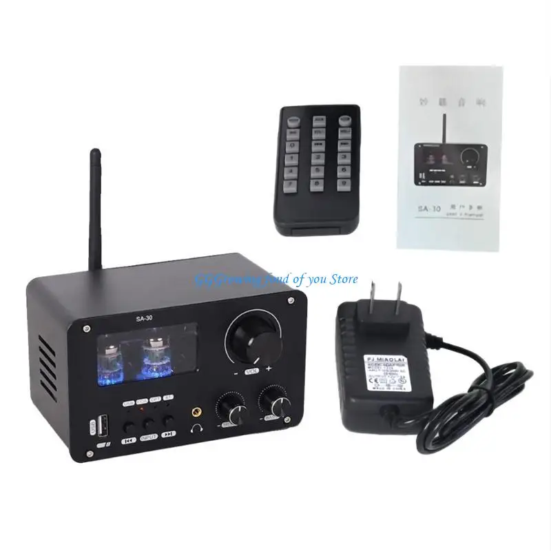 

H9EB Wireless Auditory Tube Preamplifier with USB Decoding and Warm Tube Preamplifier Quality Support ES9023 Chip