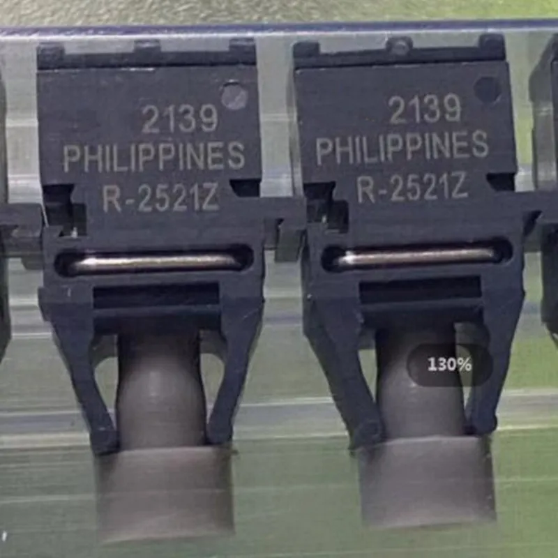 2 قطعة 100% جديد الأصلي HFBR-2521Z HFBR-1521Z R-2512Z ZIP-6 موصل الألياف البصرية جهاز الإرسال والاستقبال