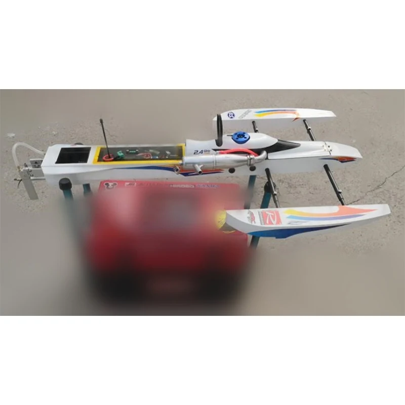 H -class Shrimp Boat Speedboat Kit Remote Control Oil Ship Model 21 -level Rowing Boat 3.5cc Shrimp Boat Model