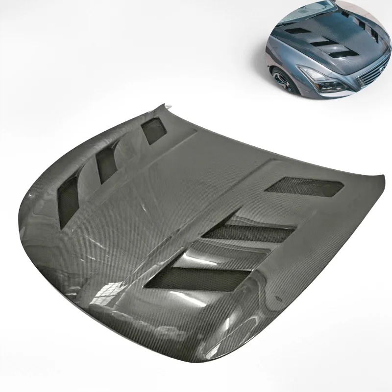 

ADL Style Carbon Fiber Hood Bonnet for G37 2 Door (coupe Only) 2008-2015 Customized