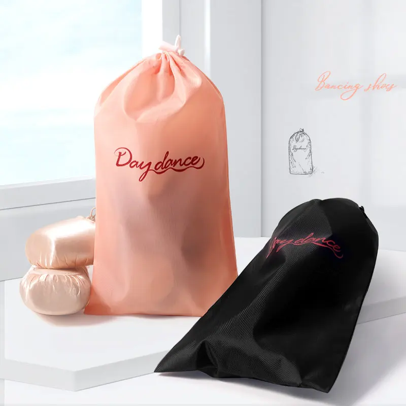 Pointe Shoes Bags Drawstring Ballet Shoes Bags Ballet Accessories Bags For Dancers