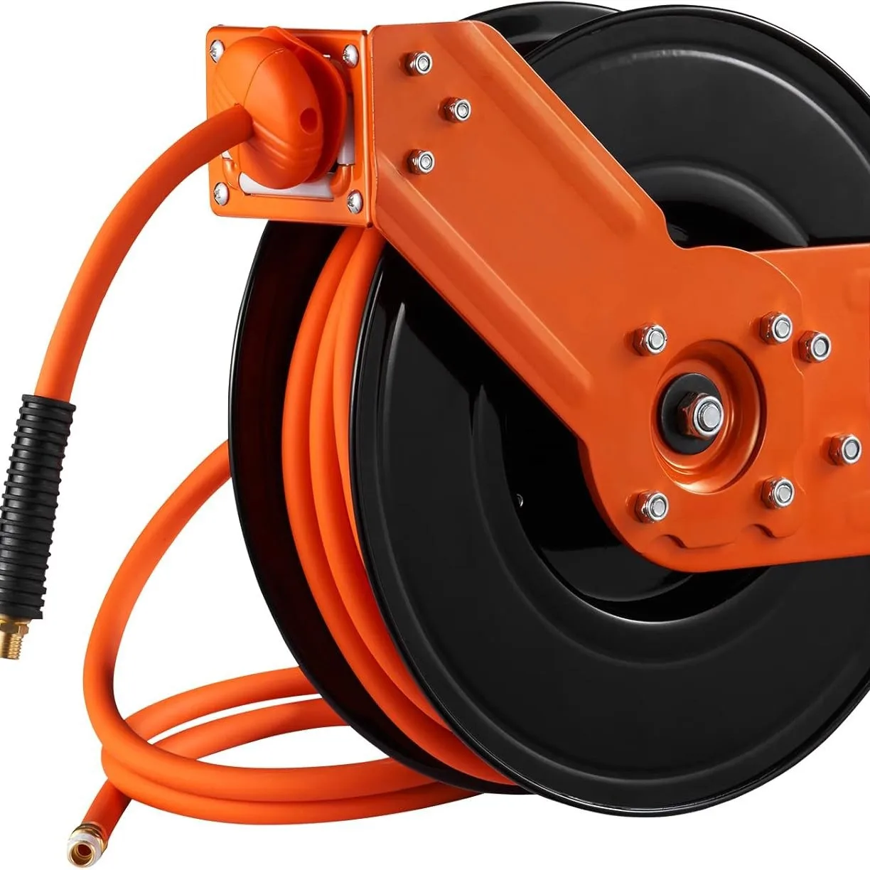 High Quality Telescopic Tape 5ft Pipe Reel For Wall Mount Heavy Duty Single Arm Steel Pipe Reel