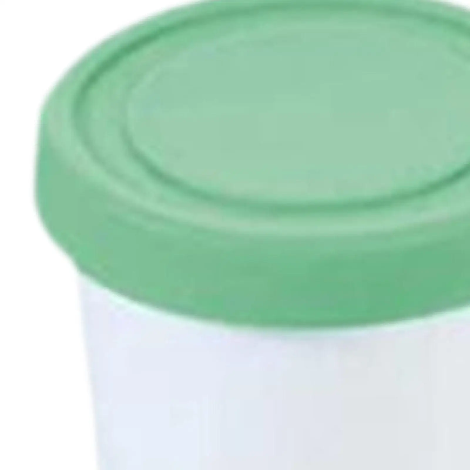 6xIce كريم باينت كوب حاوية الحلوى للحلويات محلية الصنع الآيس كريم الزبادي M الأخضر #2