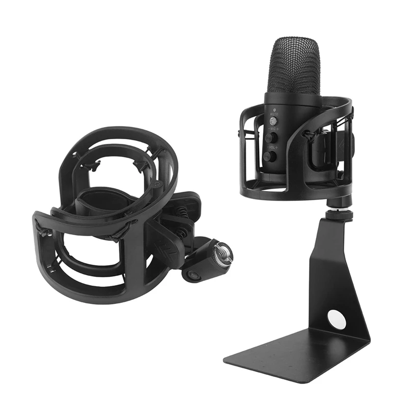 Microphone Shock Mount Microphone Adjustable Stand For All Microphones Size At 20Mm-65Mm