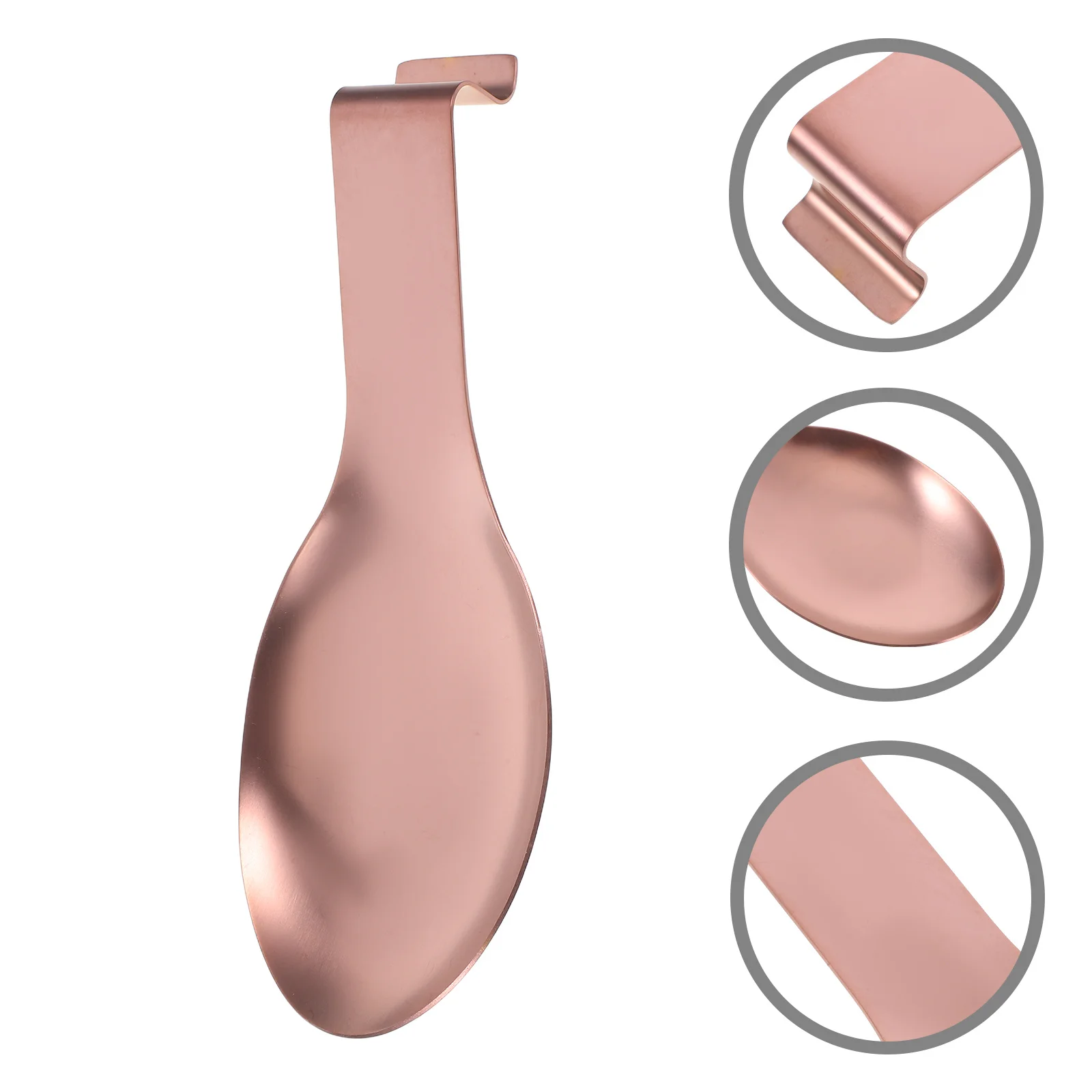 

2Pcs Stainless Steel Spoon Rest Long-Lasting Kitchen Utensil Holder for Stove Top Cooking Counter Spoon Rest for Stove Top