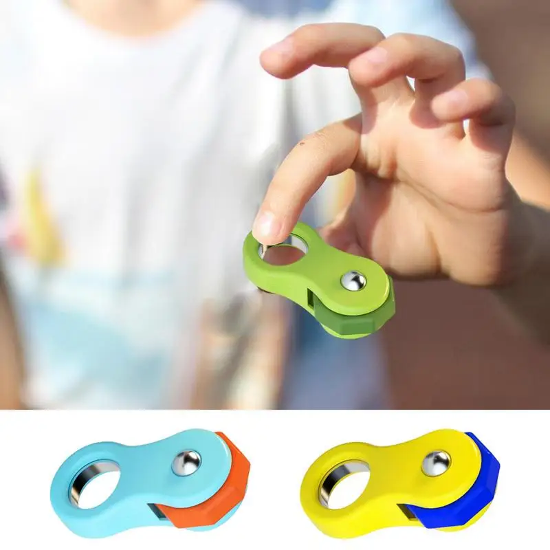 

Fingertip Gyro Fingertip Spinner Four Modes Of Play Thick Durable Simple Stress Reliever Center Home Playhouse Relax kid Toys