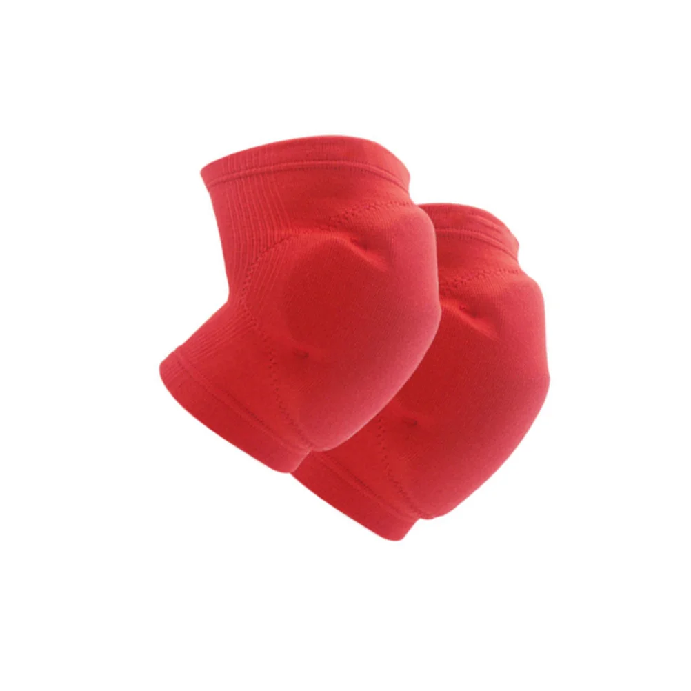 

1 Pair Thickened Sponge Knee Support Sports Protection Anti-Collision Breathable Lightweight Non-Slip Leg Guard For Basketball