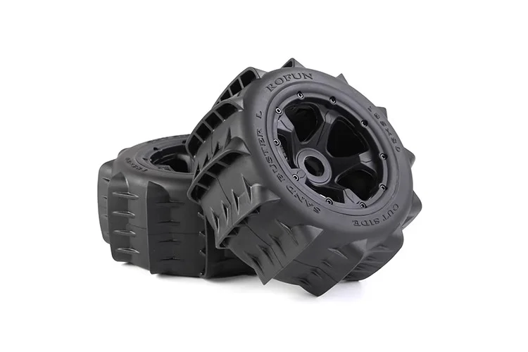 Neue Hochleistungs-Wüstenreifen-Radbaugruppe für 1/5 ROFUN HPI BAJA 5B