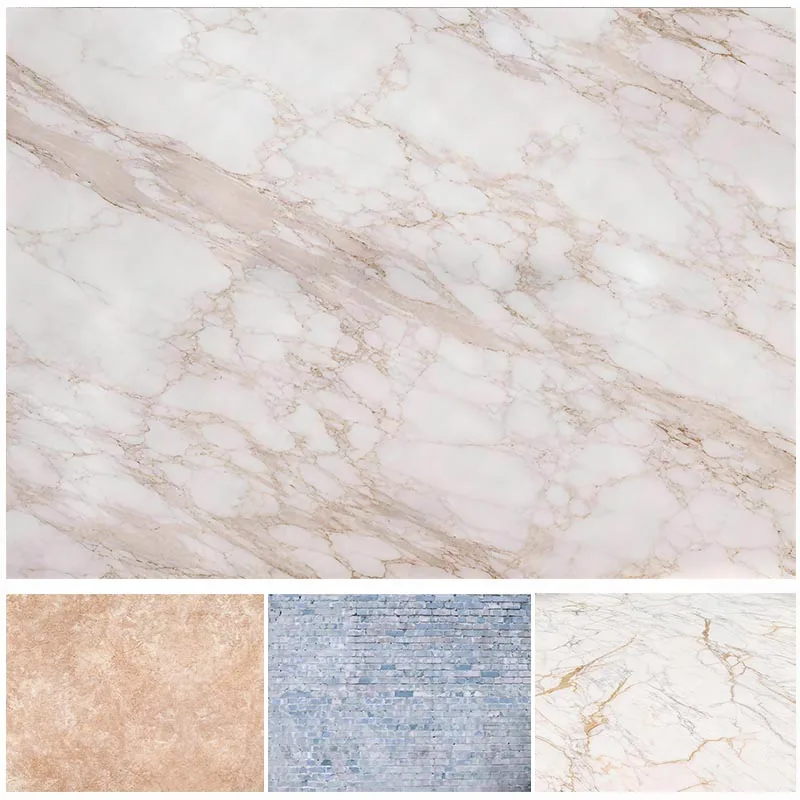 LS Marble Photography Background Texture Pattern Fantasy Surface Of Stone For Newborn Baby Portrait Photo Backdrop Props