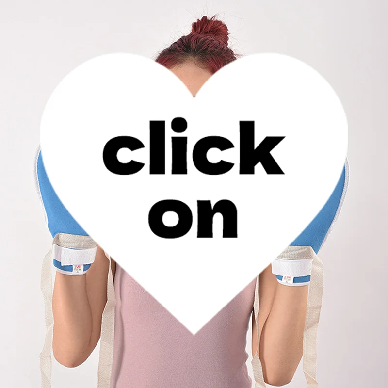 

1 Pcs Medical Restraint Glove Detachable Bedridden Patient Anti Fall Hand Constraint Protector Elderly Anti Scratch Fixed Glove