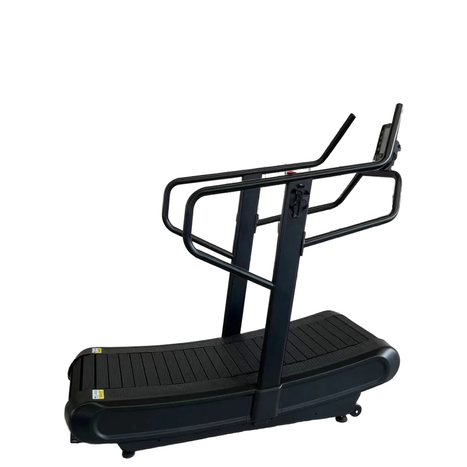 

Self-Generating Commercial Treadmill Exercise Running Machine Curved Treadmill