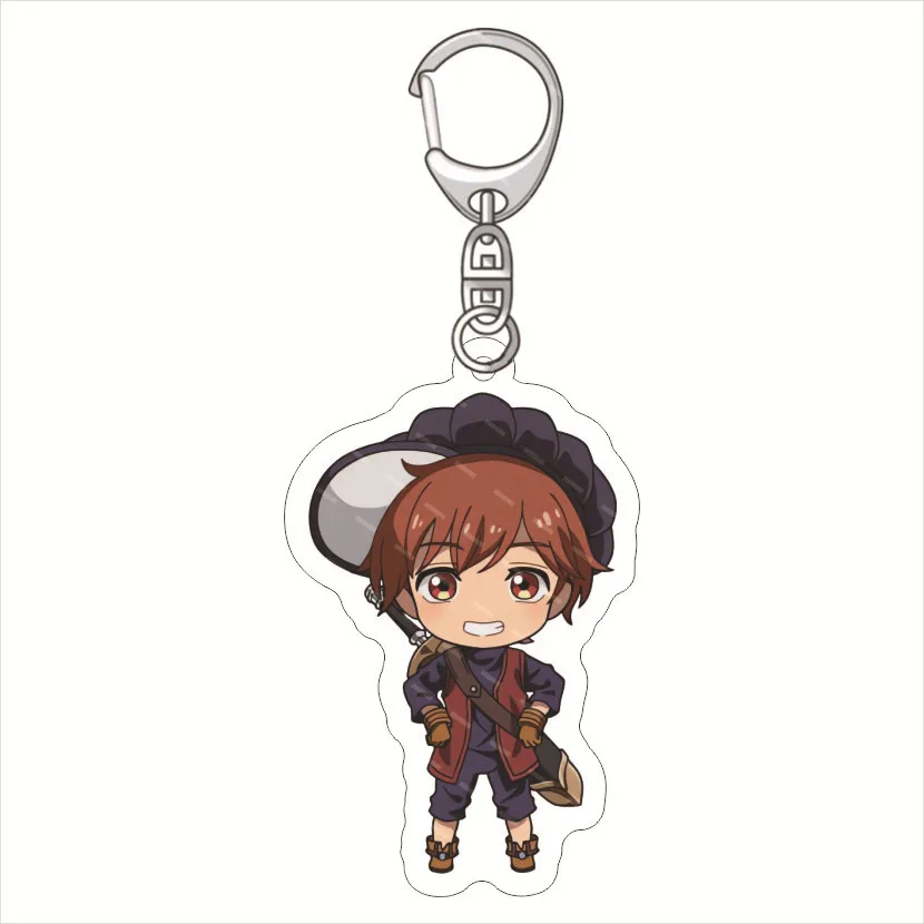 Anime No Longer Allowed in Another World Acrylic key chain Display Figure Cosplay Cartoon Desktop Model Plate Gift key chains