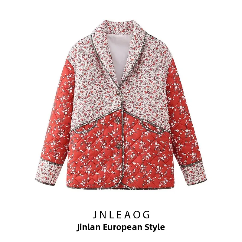 

Faionable Лоскутное Хлопковое Jaet Женское Уличное Платье Осень Новое Прибытие Круглое Ne Застежка-молния Цвет Длинный Свек