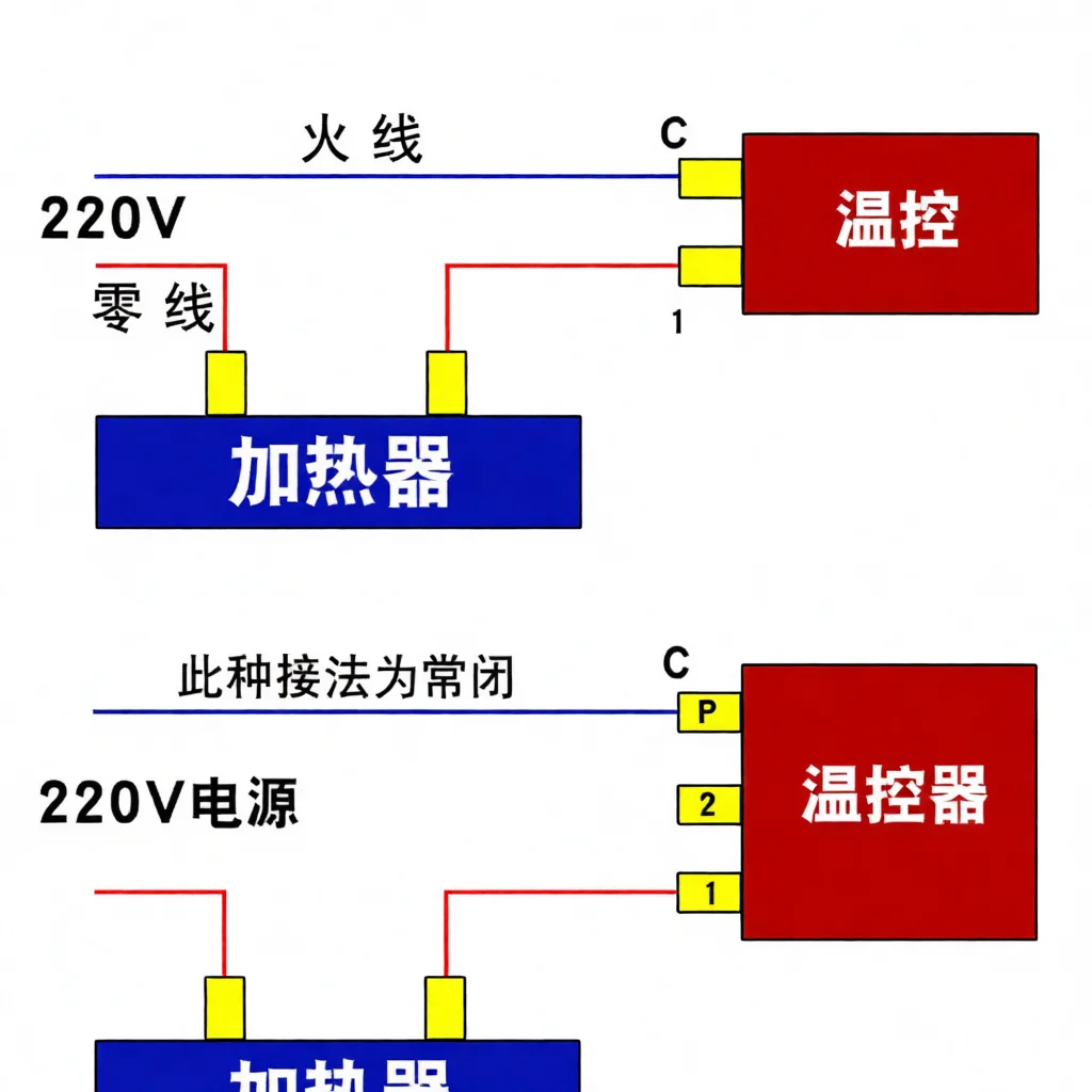 Mechanical Thermostat Switch 220V 32A Temperature Control Dial For Electric Oven Fryer Soup Boiler Kitchen Heater Repair