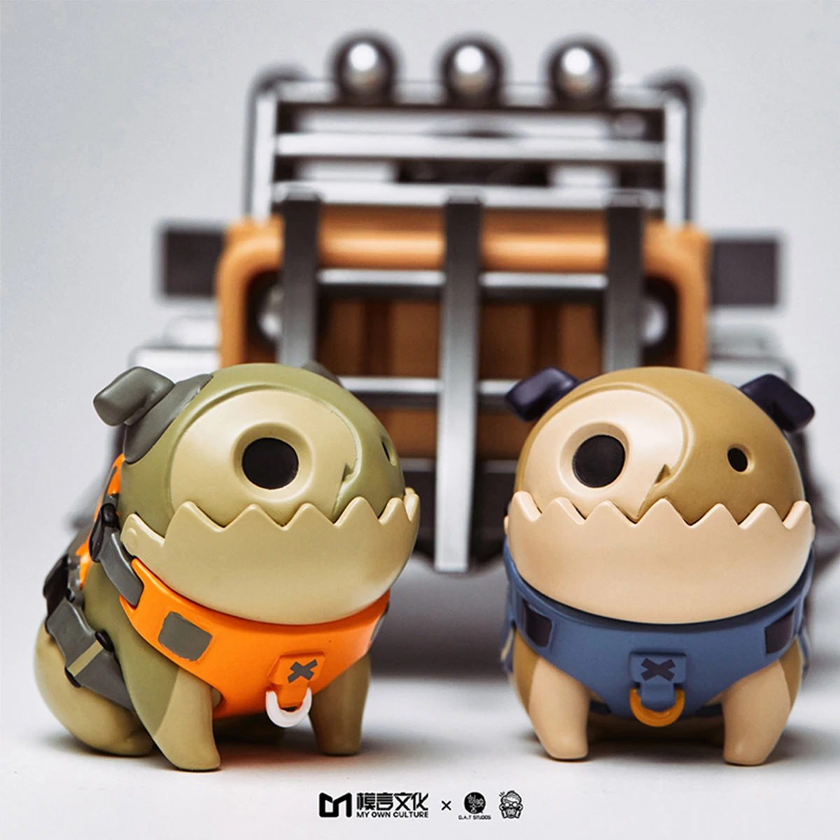 HIPLAY MR.BONE quatrième génération Camping sale soie chien assis Pose ensemble boîte aveugle boîte Figure