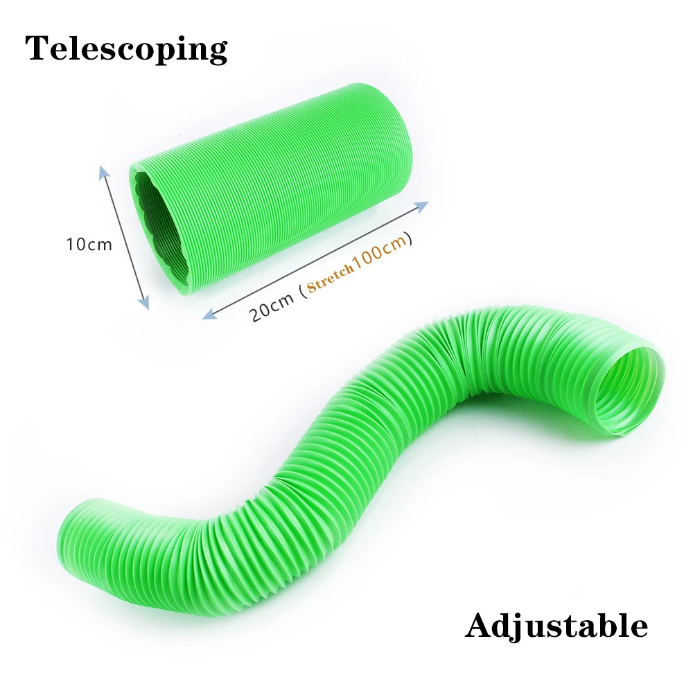 Telescoping Pet Tunnel Toys Guinea Pig Pipeline Hedgehog Channel Chinchilla Aisle Mink Tube Hamster Toys Pipe Pet Accessories