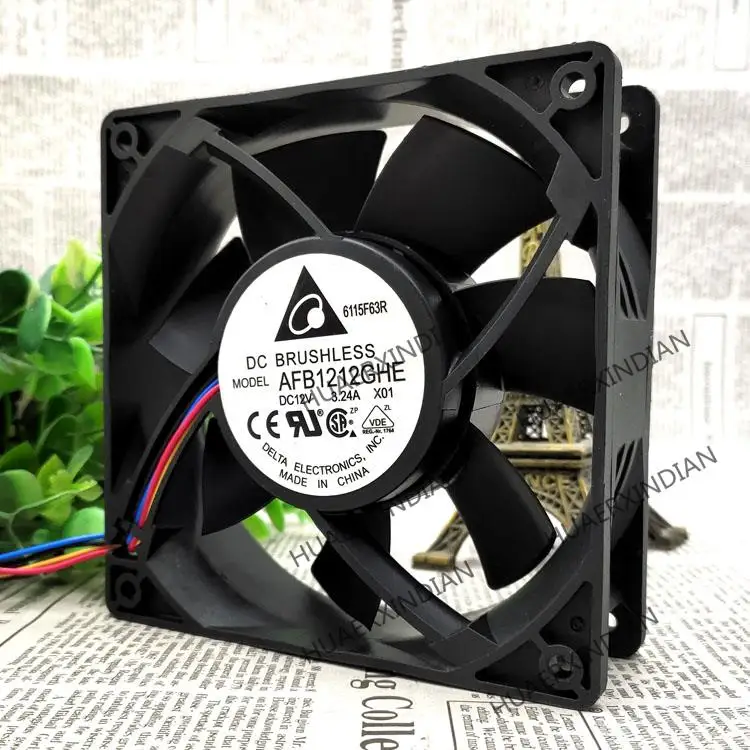 

Новый комплект для сборки охлаждающего вентилятора AFB1212GHE 12038 12 в а 12