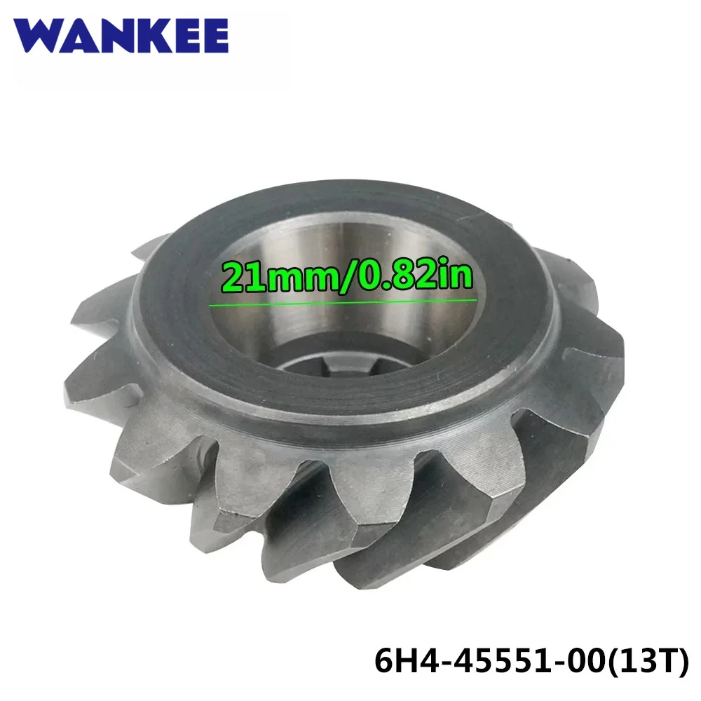 Pinion Gear 6H4-45551-01 13T for Yamaha 40HP 50HP 3 Cylinder Outboard Lower Unit 6H4-45551-00