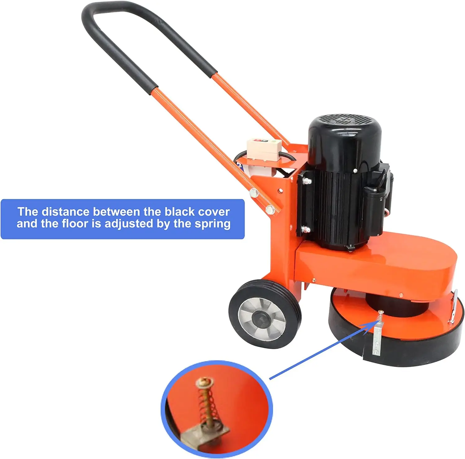 

220V Concrete Floor Grinding Machine with Diamond Polishing