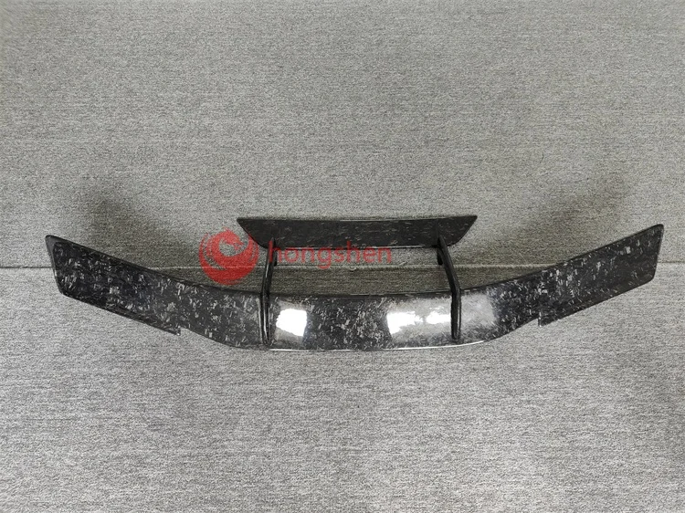 لامبورغيني هوراكان EVO قطع غيار السيارات مزورة ألياف الكربون الخلفي الجذع الشفاه المفسد