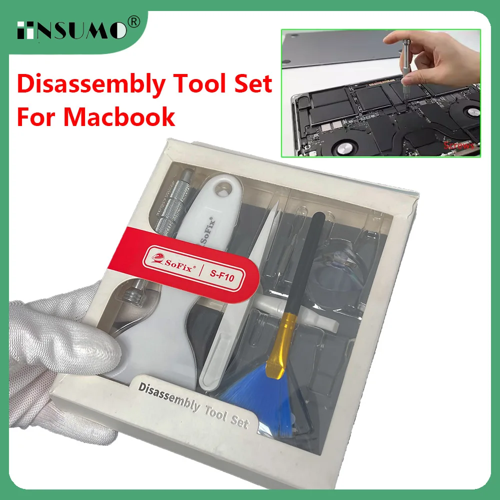 S-F10 Multifunctional Disassembly Tool Set Precision Screwdriver For Macbook iMac Laptop Tablet  Replace Batteries Remove Screws