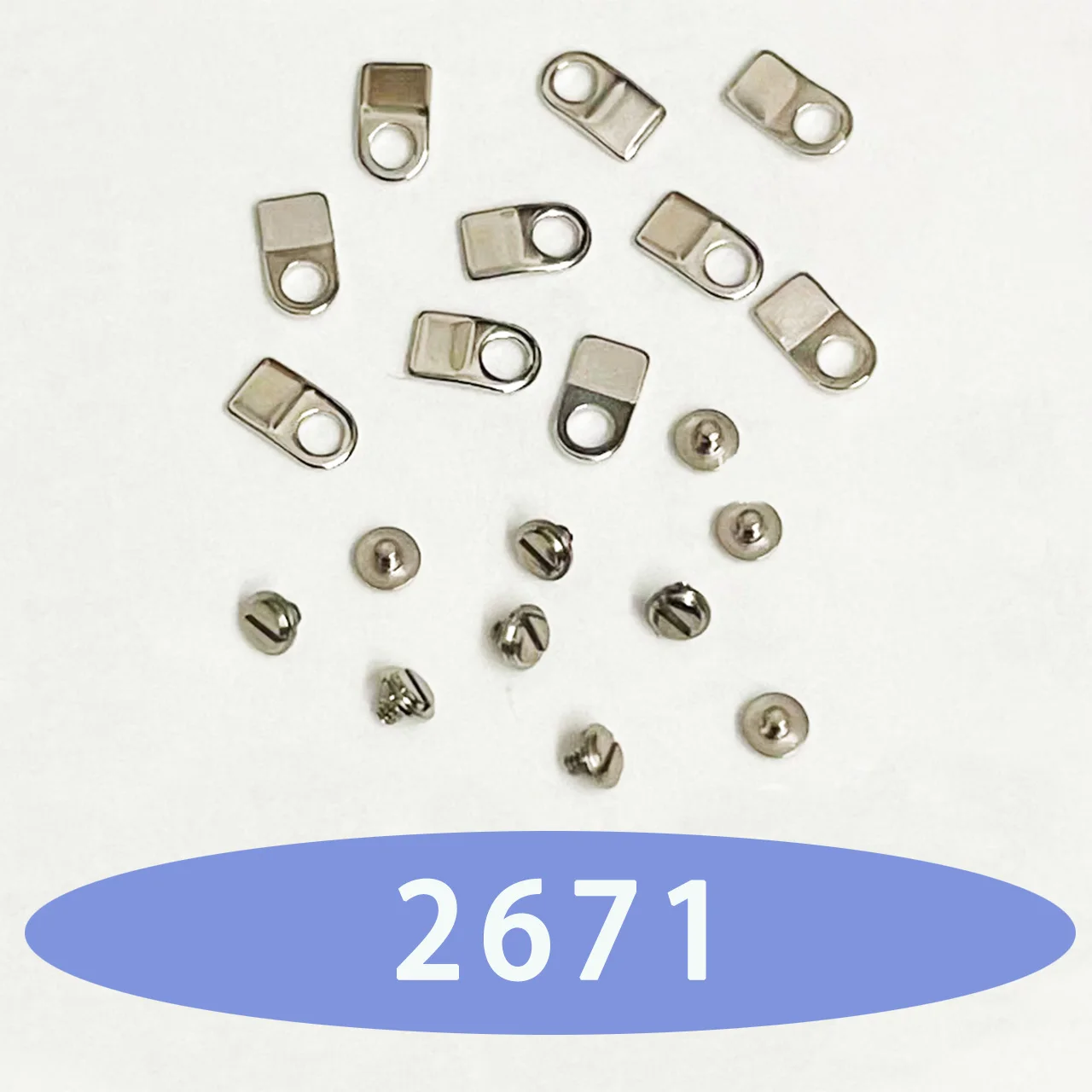 

Watch accessory fixing plate screws (10 pairs) suitable for 2671 2651 2678 2688 movement accessories