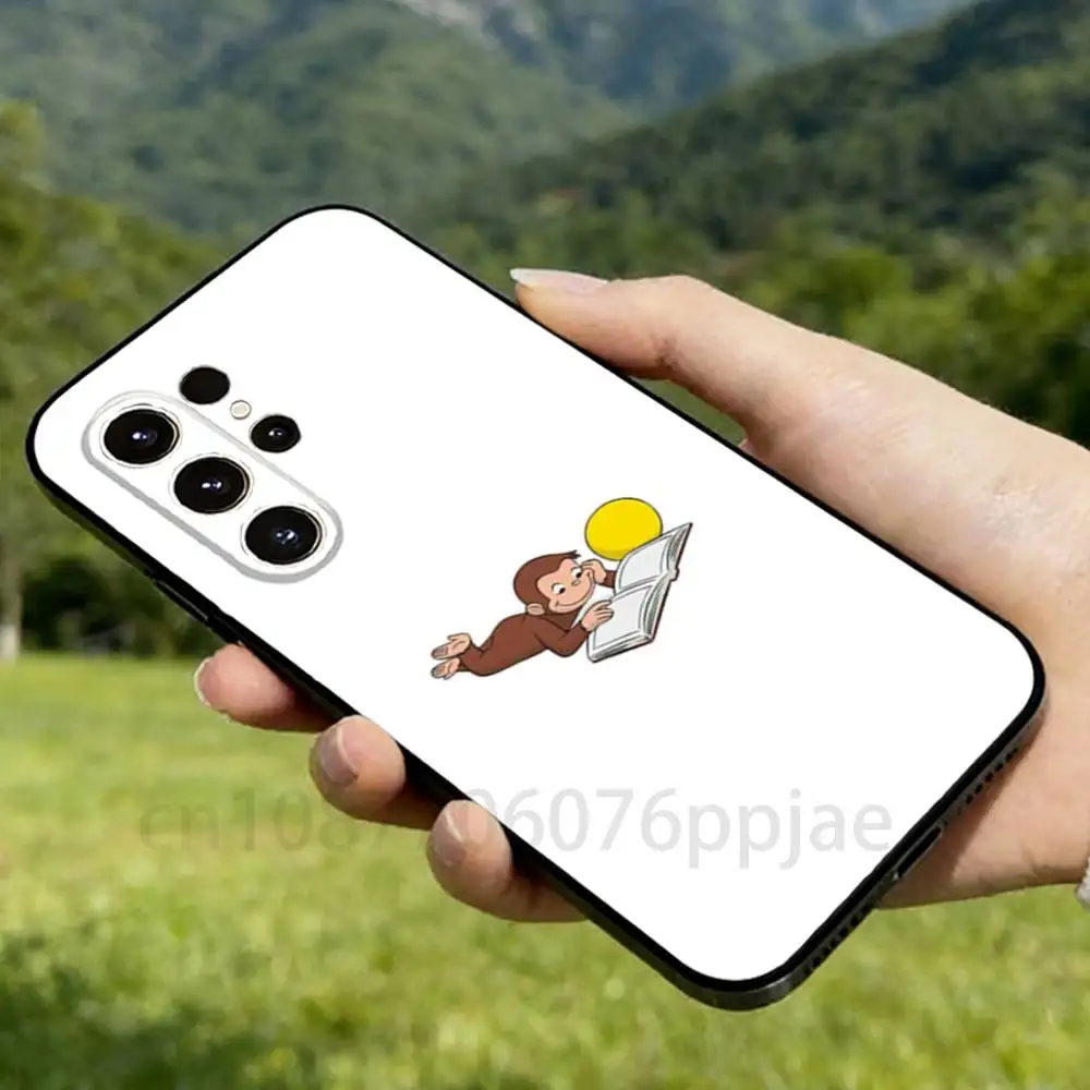 Mokey C-Curious G-George Phone Case For Samsung GalaxyA53,51,72,73,31,30,42 Soft Silicone Phone Protective Case