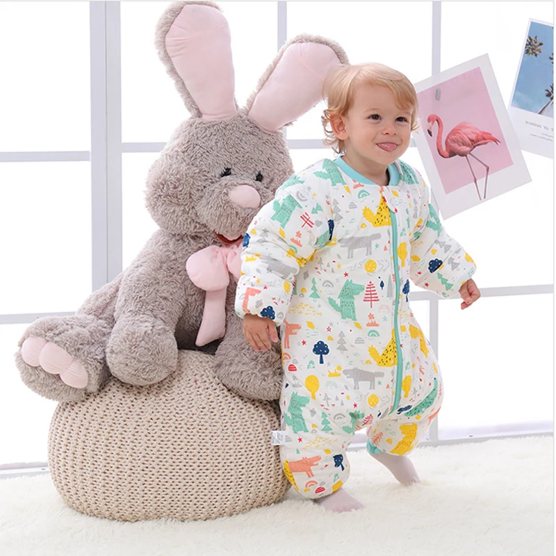 

Baby Slaapzak Saco Bebe Bolsa De Dormir Infant Sleepsack Autumn Sleeping Bag Kids Winter Thick Warm Sleepwear for Newborn