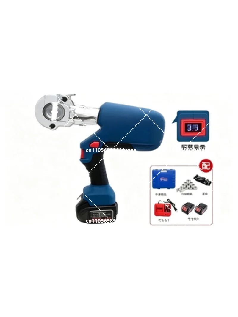 Rechargeable Electric Hydraulic Pliers HL-400 300 Crimps Copper Aluminum Terminals - Hand Tools for Electrical Wiring
