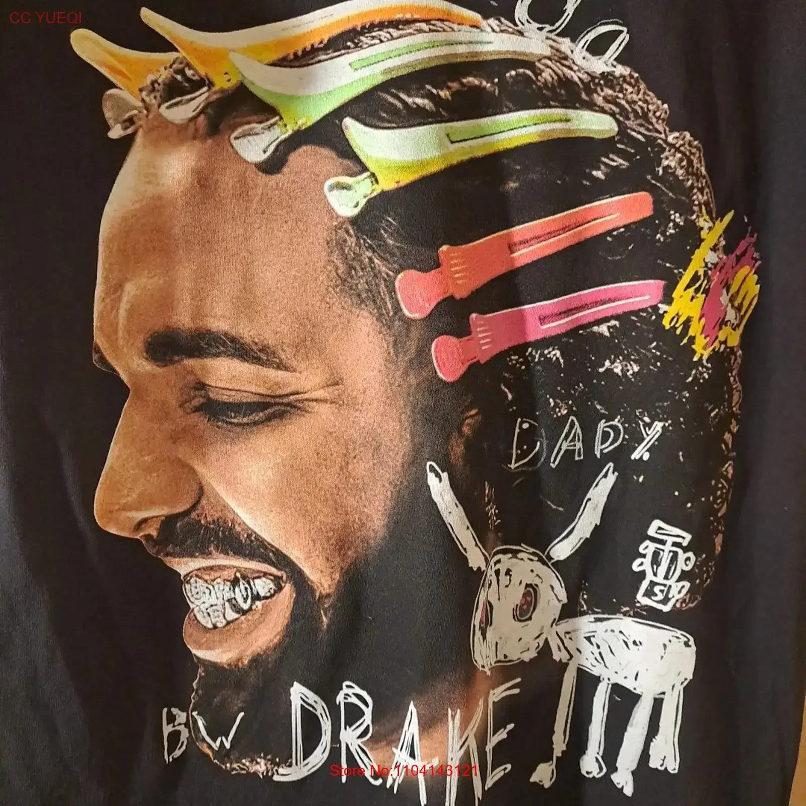 Drake T Shirt Mens Medium Colors Arts Unworn Original vintage Washed Casual Comfortable Versatile Stylish homme graphic