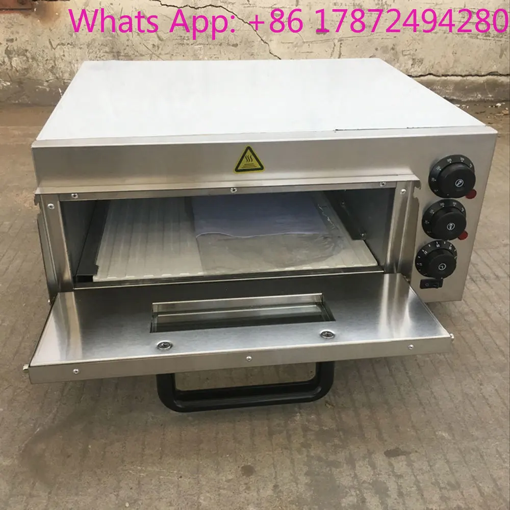 Commercial Electric Pizza Oven with Timer Stainless Steel Timing Oven Pizza Oven