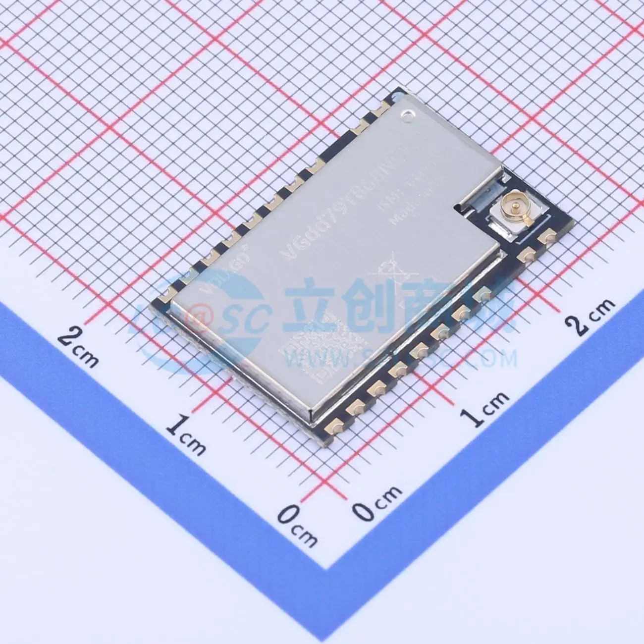2pcs VGdd79T868N0M2 SMD 24x16mm transceiver 868MHz 22dBm RF Wireless Communication Module for Smart Home System