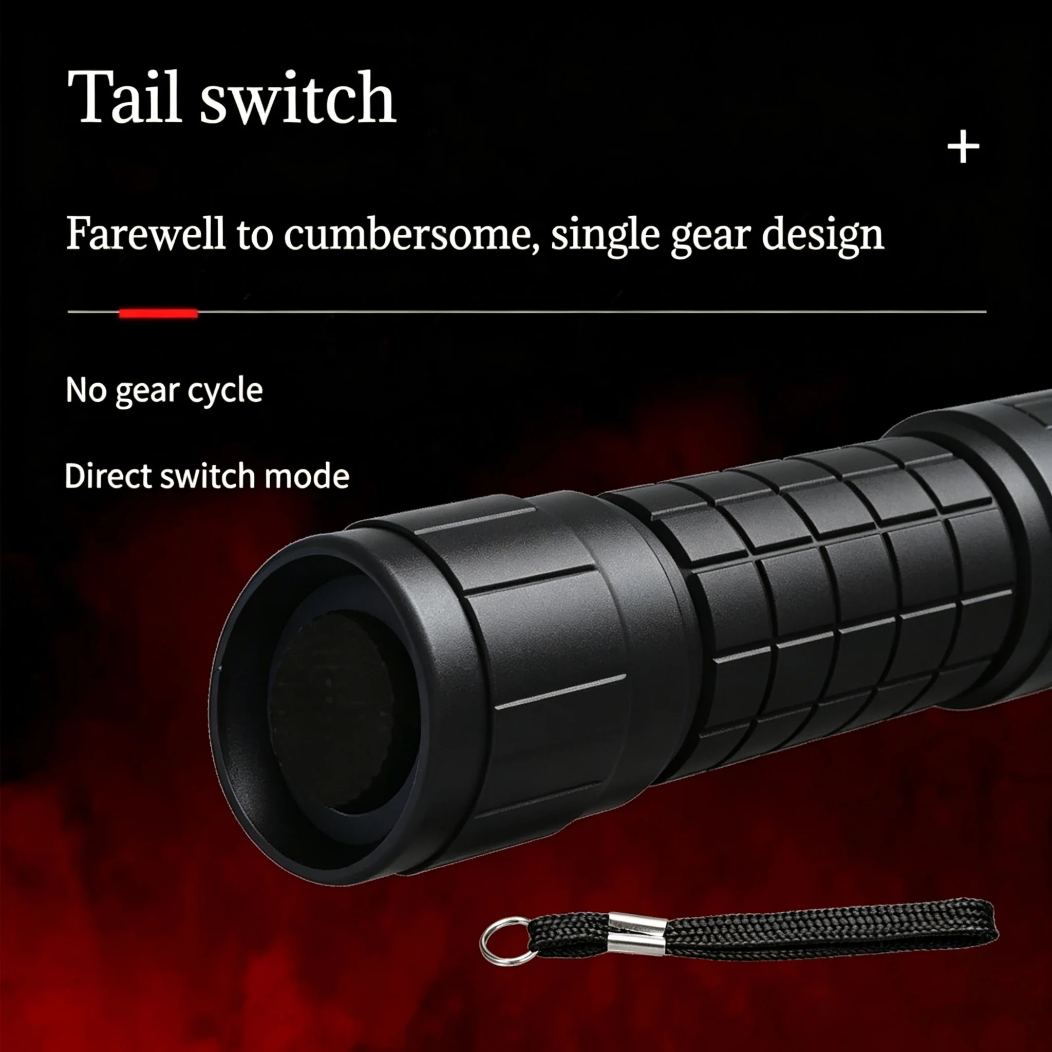 Picture 6: Mini Portable Flashlight Nine XPE LWD Lamp Beads Strong Lighting Using Fixed Focus Pocket Outdoor waterproof Emergency Torch