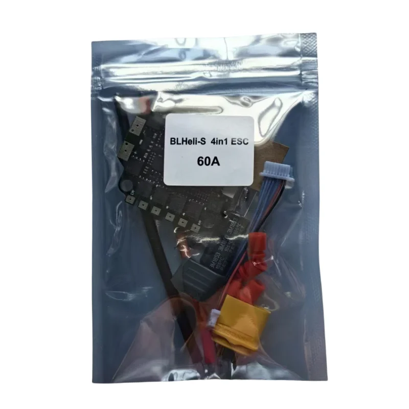 Contrôleur de vitesse électrique quatre en un 45A, 60A, contrôleur électrique FPV UAV 2-6S, multi-rotor sans balais à quatre axes F450, F3, F4