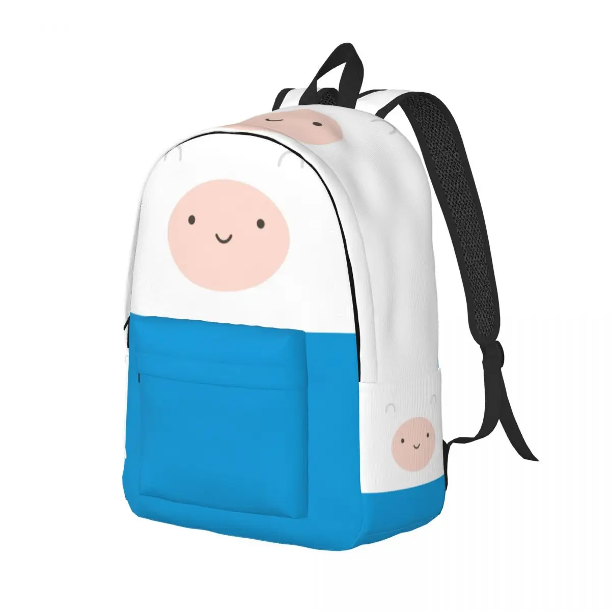 Finn The Human Backpack Student Schoolbag for Men Women Laptop Canvas Bags