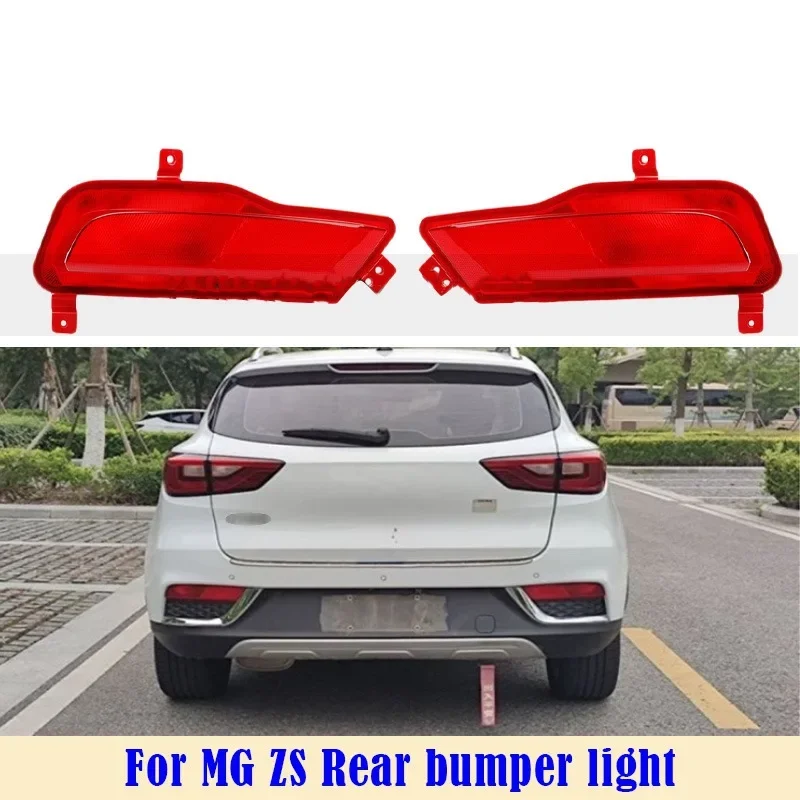 Pair Left&Right Rear Fog Lamp Assembly For MG ZS 2017 2018 2019 Rear Bumper Signal Light Reflector