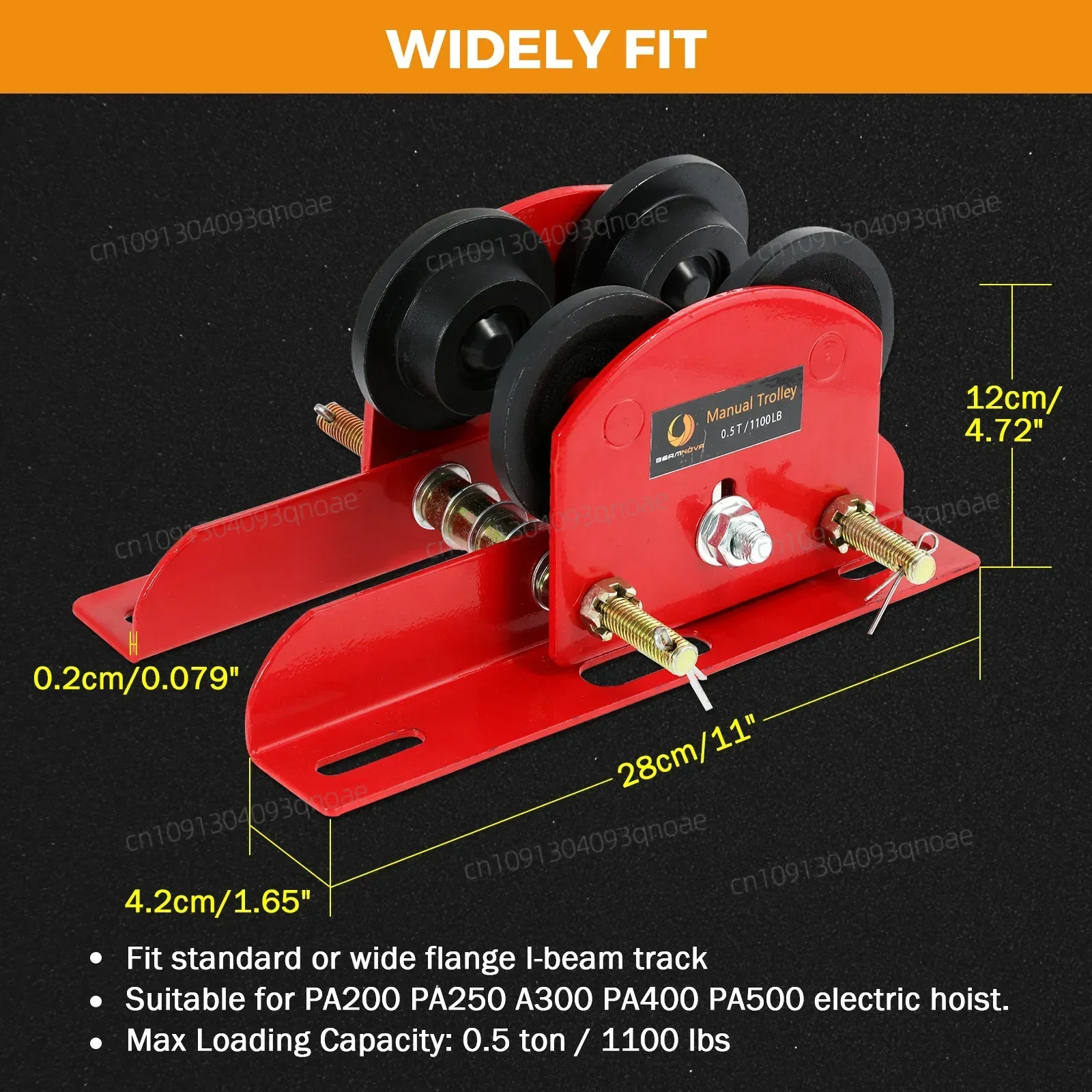 

For PA200 PA250 A300 PA400 PA500 Manual Winch Hoist Crane Overhead Garage Winch Portable Lifter Handling Tools
