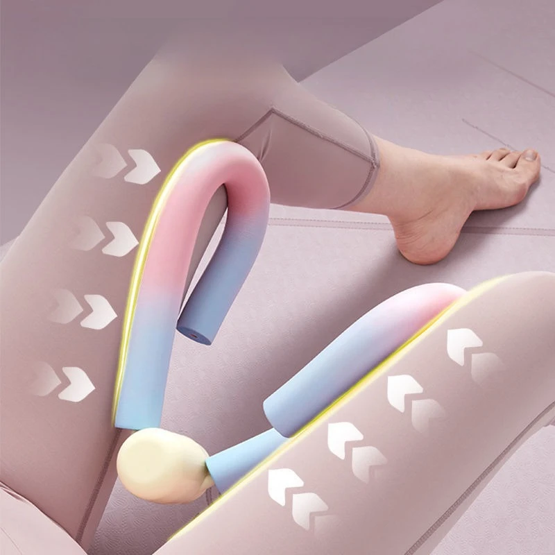 Тренажер для мышц тазового дна, зажим для ног, оборудование для фитнеса, тренажер для сжигания жира на бедрах, домашнее оборудование для фитнеса