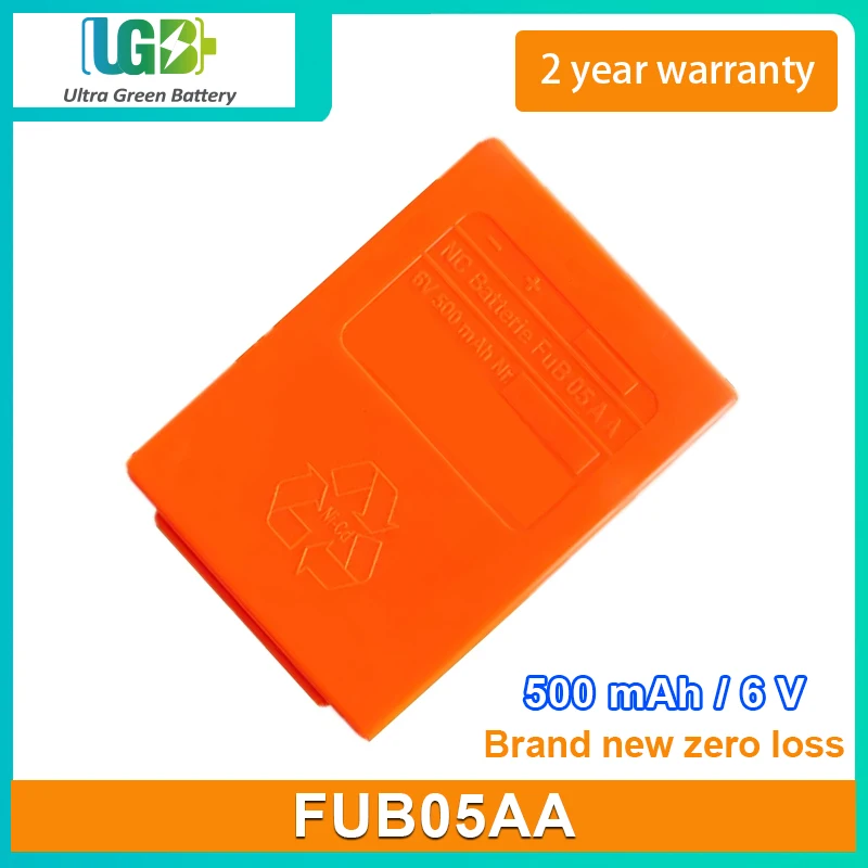 UGB New battery For HBC FUB05AA Remote control battery 6V 500mAh