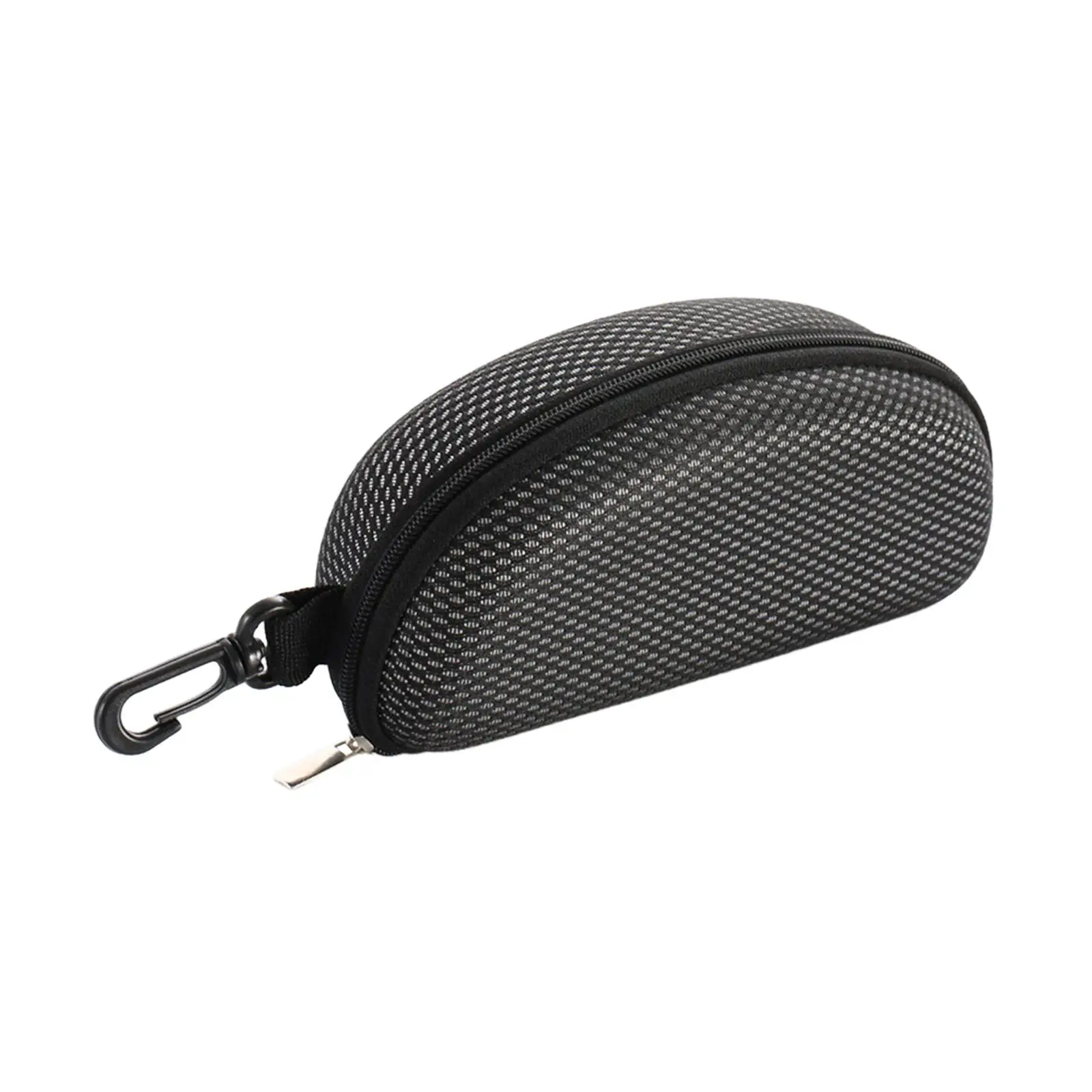 Sunglasses Glasses Case with Hook Hard EVA Shell Strong Shockproof Protective Case Sport Glasses Case for Women Men Backpacking