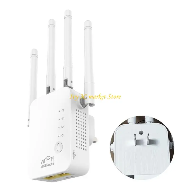 D7C a velocità rapida da 2,4 GHz 300 Mbps WiFi Extender per eliminare le zone morte in grandi aree