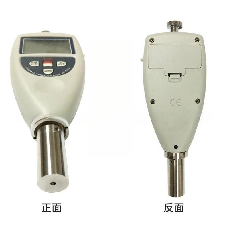 Nice Measuring height of the peak and valley of the surface with an integrated sandblasting and shot blasting roughness meter