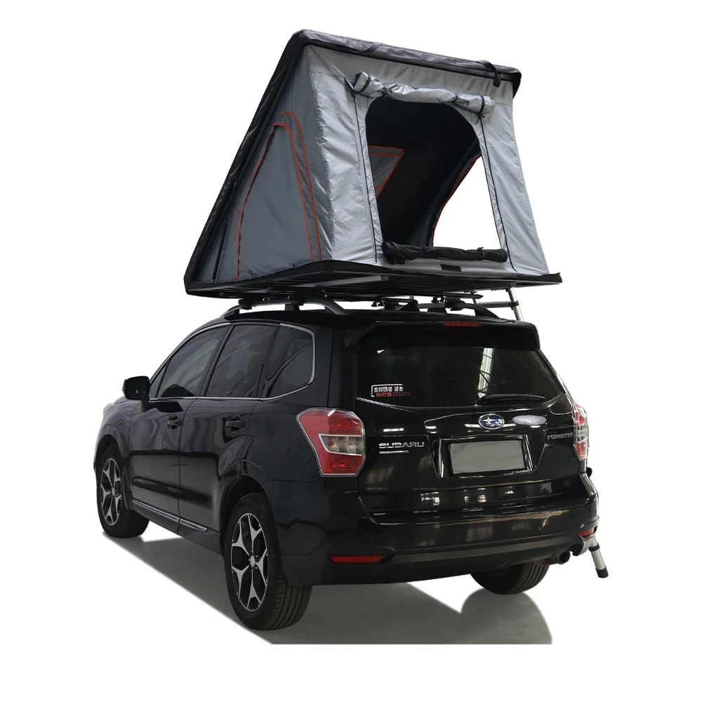 

Explore the Unknown All-Weather 4 X 4 Black Roof Top Tent Ultra Light Tent on the Roof of the Car Apply to Toyota 4Runner