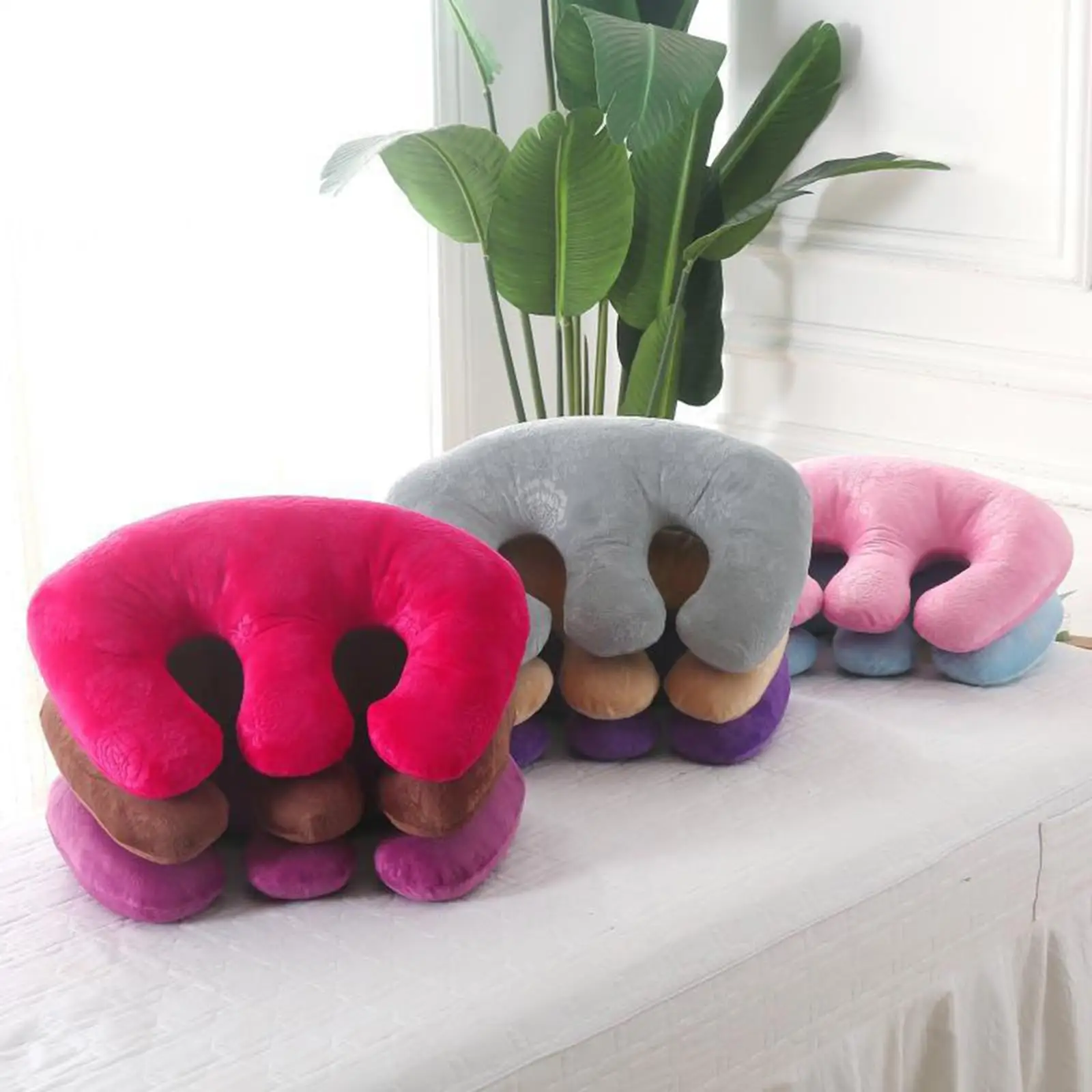 Cotton Detachable Chest Pillow Chest Pad Breast Pillow Massage Cushion