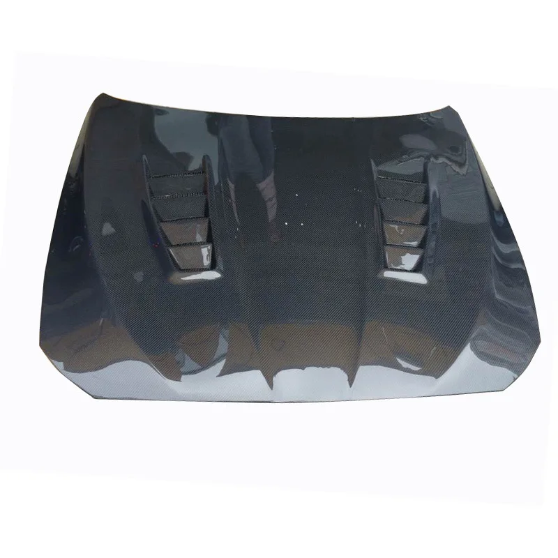 Carbon Fiber Engine cover Carbon Fiber Open Hole Heat Dissipation Bonnet Hood For BMW 5 Series F10 F18