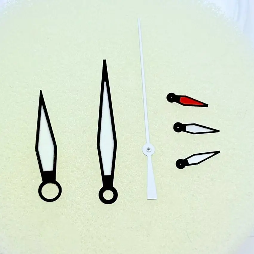 إكسسوارات الساعة عقارب حركة ETA7750 IWC377701 موديل سلسلة الطيار متعددة الوظائف عقارب الساعة والدقائق 2 قطعة #2