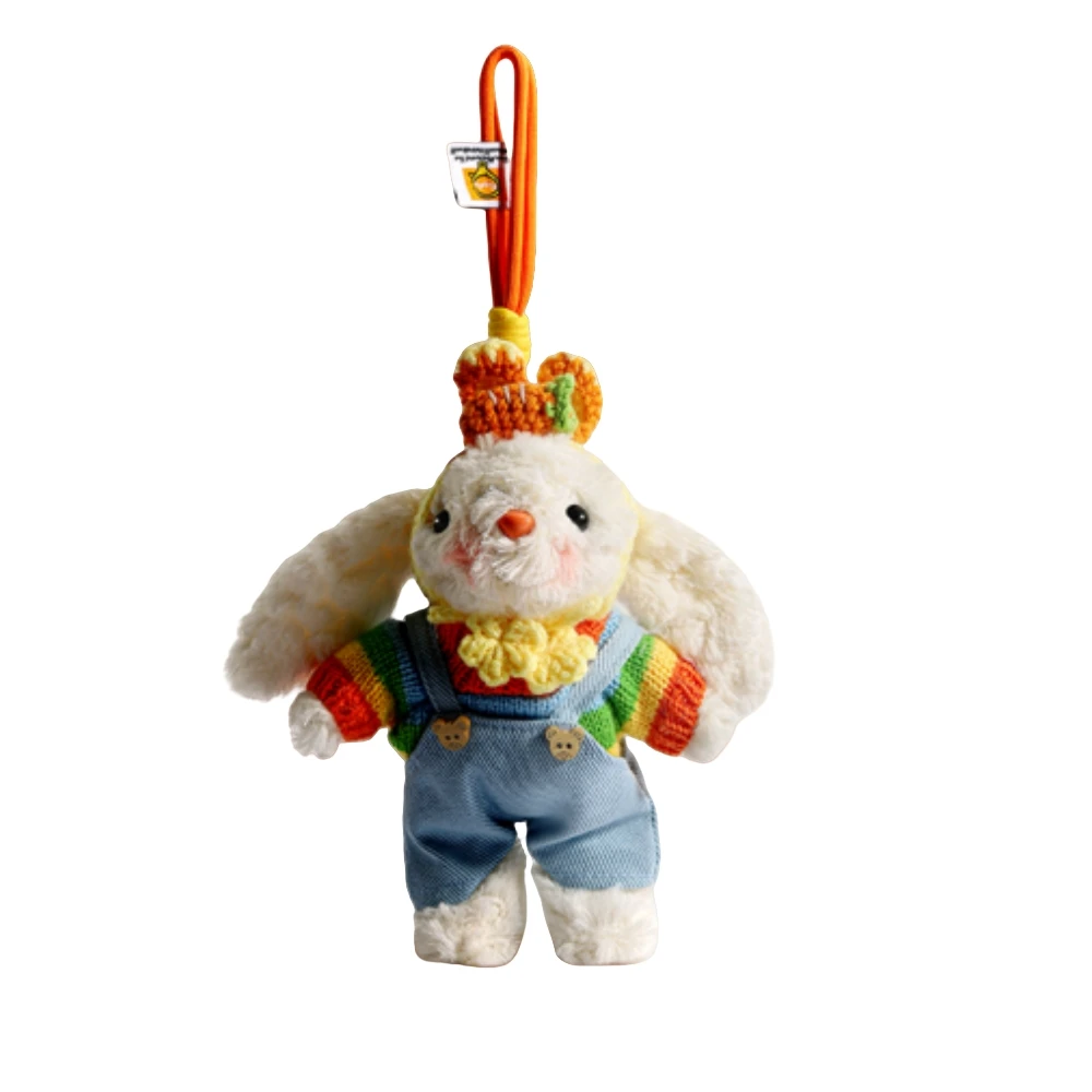 

Cute Dopamine Rabbit Bag Pendant Plush Doll Small And High End Backpack Backpack Hanging Decoration Birthday Gift Party Gift