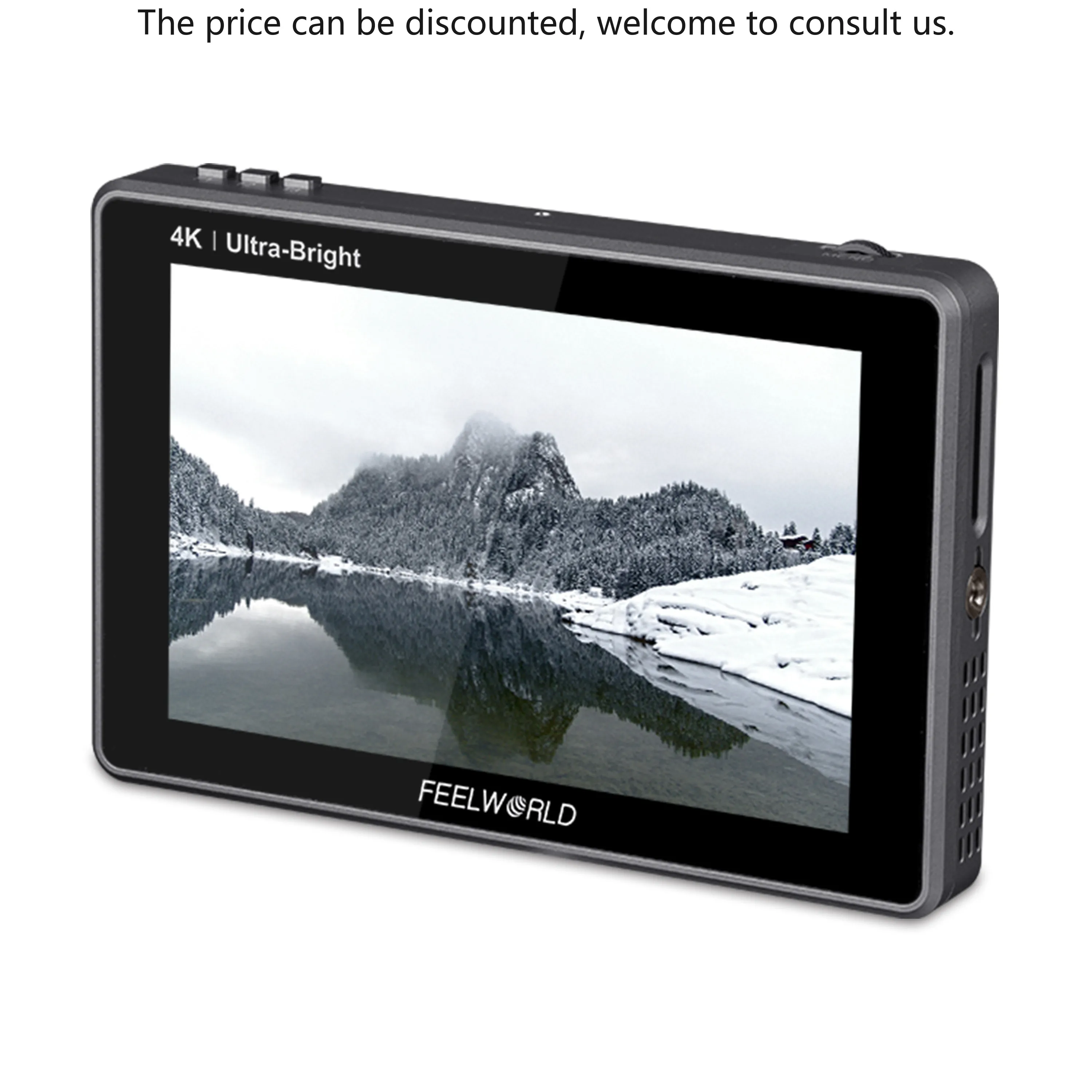 

FEELWORLD L7 7" 2200nits Camera Monitor Touch Screen Aluminium Housing 4K HDMI Input Output OEM Factory Direct Bulk Order