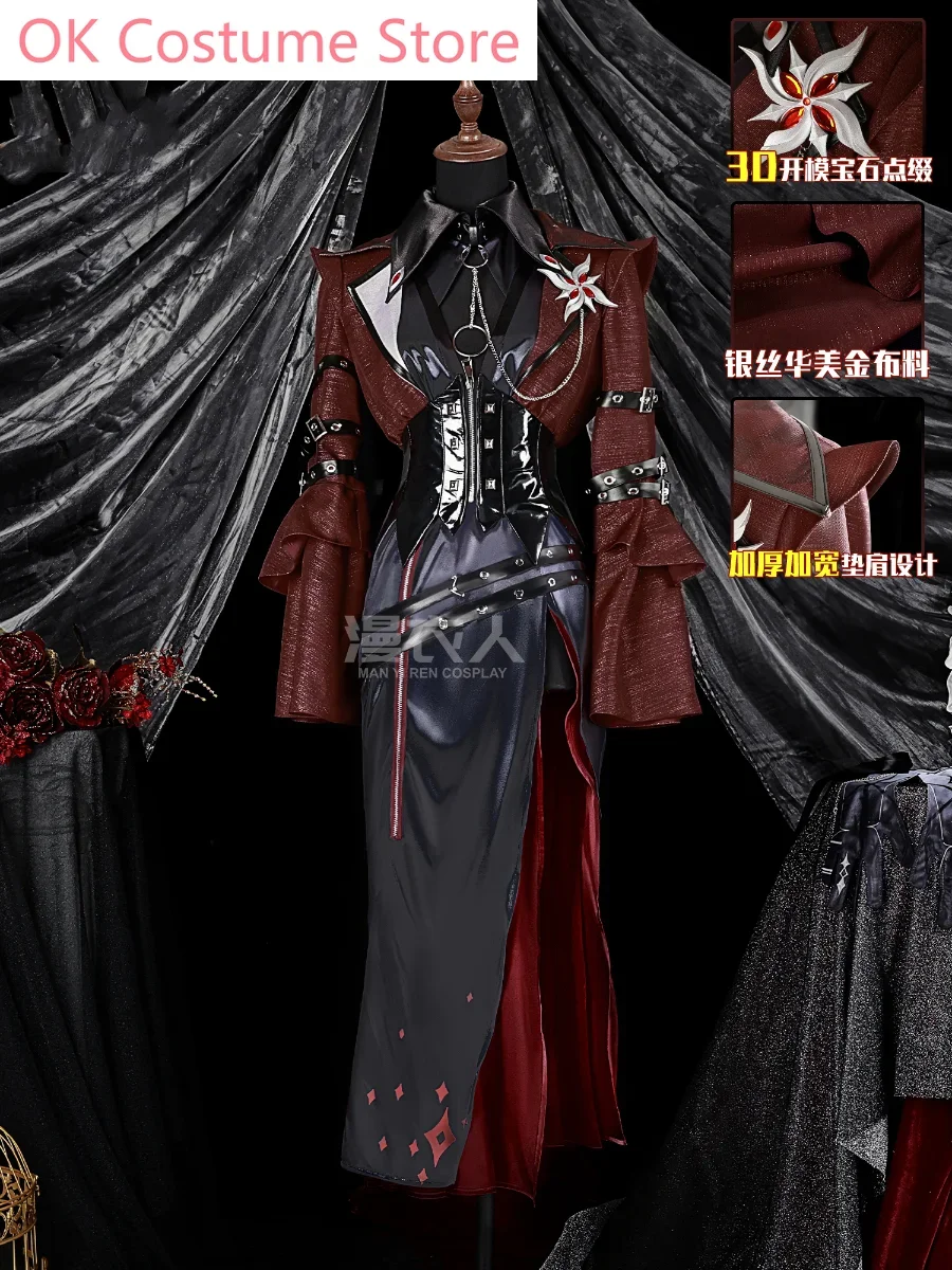 

Genshin Impact Peruere Servant Cosplay Costume Cos Game Anime Party Uniform Hallowen Play Role Clothes Clothing