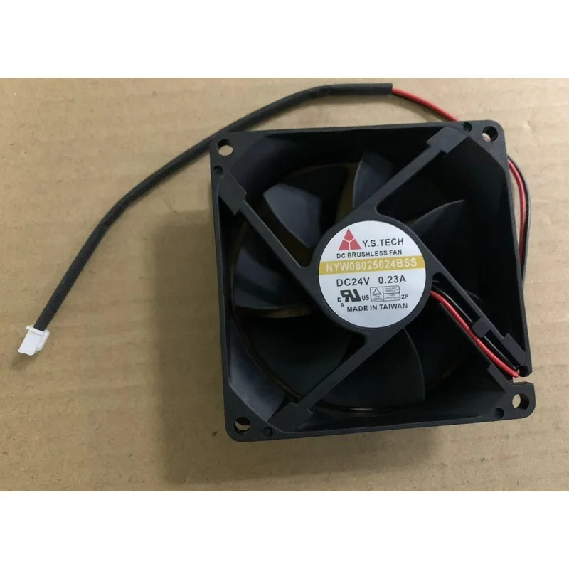 MY For Y.S.TECH NYW08025024BSS 24V 0.23A 8 cm inverter fan